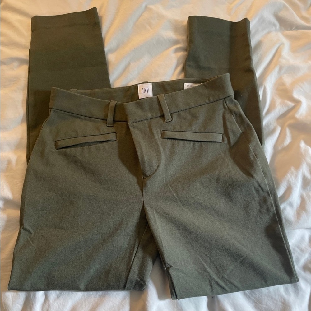 Gap Olive Green Trousers